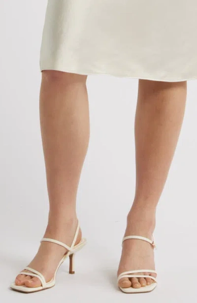 Open Edit Rania Square Toe Sandal In Multi