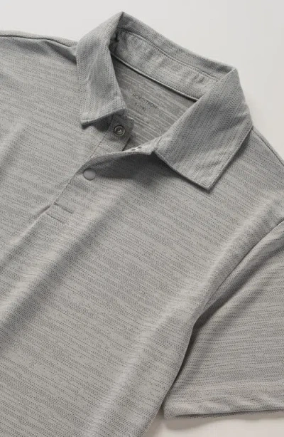 Nordstrom Kids' Solid Performance Polo In Gray