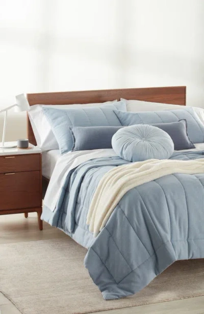 Nordstrom Stripe Cotton Percale Sheet Set In Blue