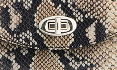 Altuzarra Loquette Python Embossed Leather Shoulder Bag In Neutral