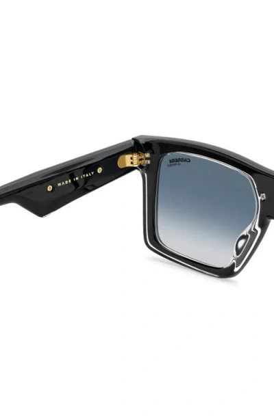 Carrera Eyewear Victory 55mm Gradient Rectangular Sunglasses In Metallic