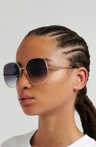 Marc Jacobs 59mm Gradient Square Sunglasses In Pattern