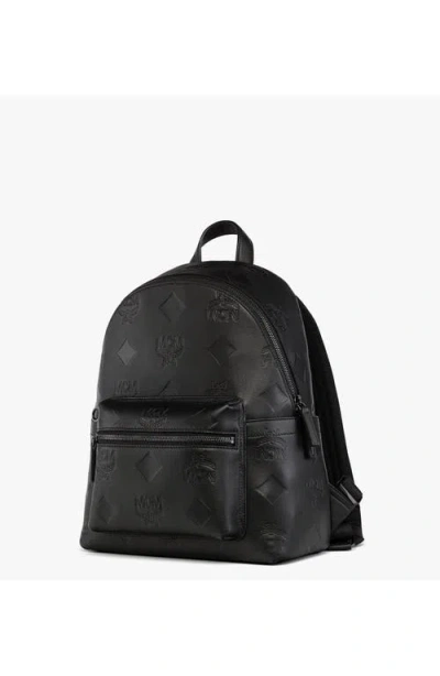 Mcm Small Stark Backpack In Red
