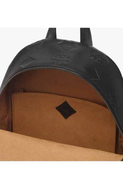 Mcm Small Stark Backpack In Red