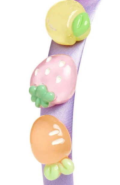 Cara Kids' Fruit Headband In Multi