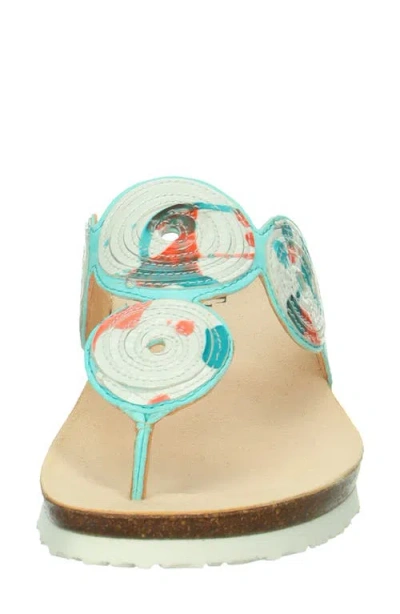 Think ! Julia Circles Flip Flop In Multi
