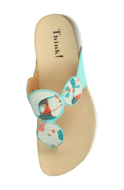 Think ! Julia Circles Flip Flop In Multi
