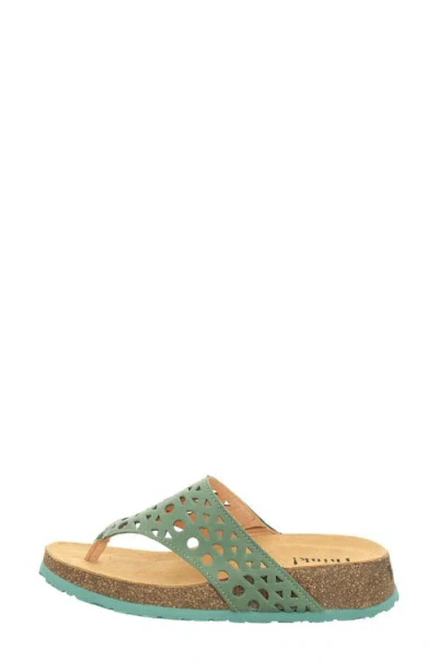 Think ! Koak Perforated Sandal In Multi