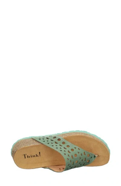 Think ! Koak Perforated Sandal In Multi