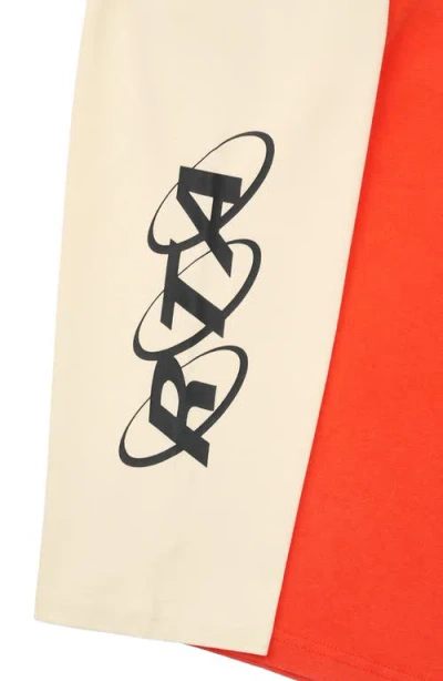 Rta Loris Double Layer Logo Graphic T-shirt In Multi