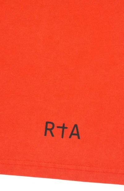Rta Loris Double Layer Logo Graphic T-shirt In Multi