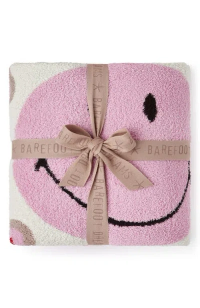 Barefoot Dreams Smiley Stripe Cozychic® Throw Blanket In Multi