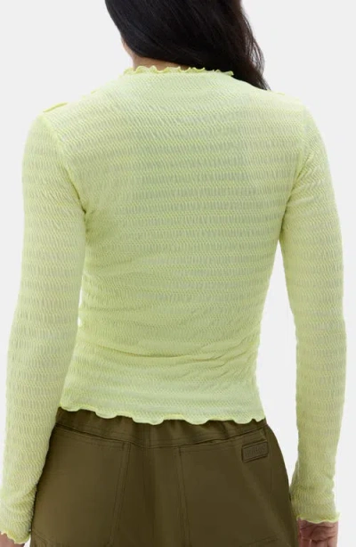 Halfdays Ynes Texture Top In Gray
