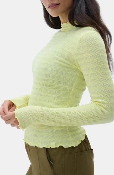 Halfdays Ynes Texture Top In Gray