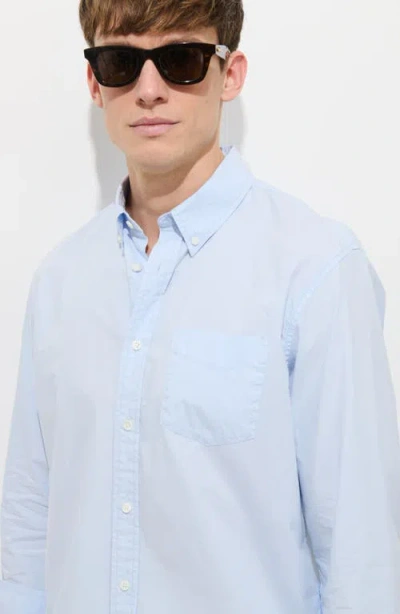 Alex Mill Mill Shirt In Paper Poplin In Calm Blue