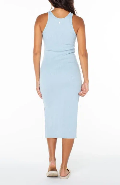 Roxy Emilia Racer Tank Midi Dress In Blue