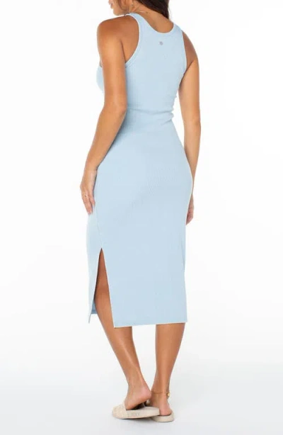 Roxy Emilia Racer Tank Midi Dress In Blue
