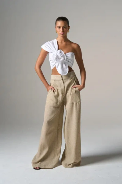 Jbq Camelia Top In White