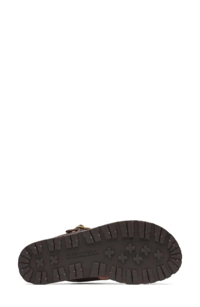Merrell Haven Post Flip Flop In Brown