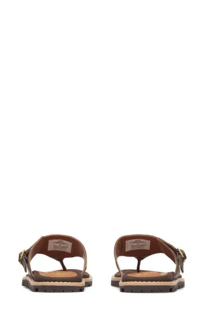 Merrell Haven Post Flip Flop In Brown