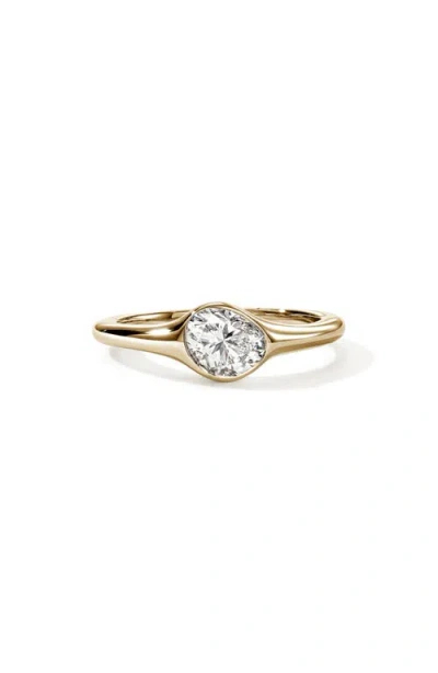 John Hardy 14k Yellow Gold Jh Lovestruck Lab Grown Diamond Oval Solitaire Ring