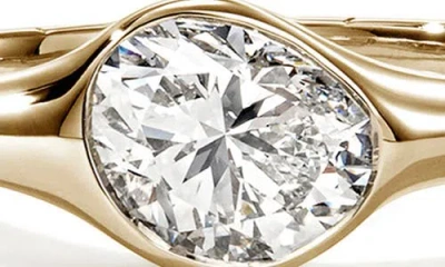 John Hardy 14k Yellow Gold Jh Lovestruck Lab Grown Diamond Oval Solitaire Ring