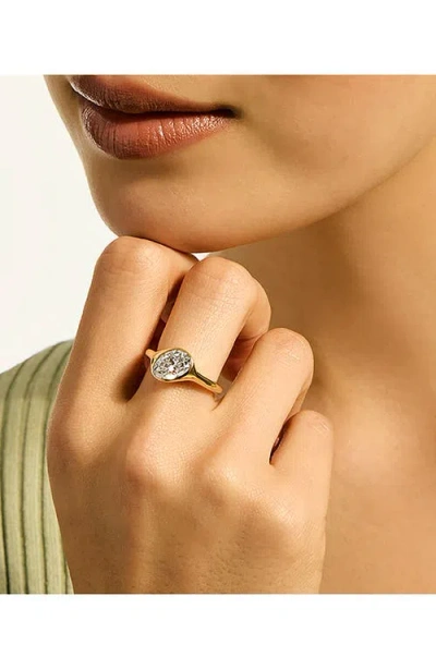 John Hardy 14k Yellow Gold Jh Lovestruck Lab Grown Diamond Oval Solitaire Ring