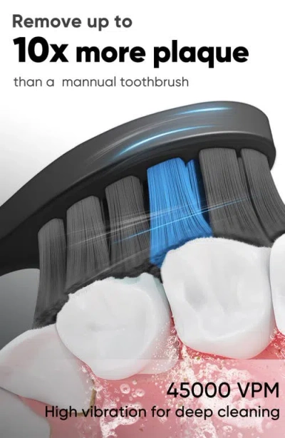 Mysmile Dy156 Essential Electric Toothbrush With 5 Modes In Black