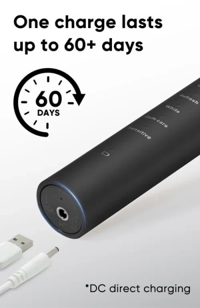 Mysmile Dy156 Essential Electric Toothbrush With 5 Modes In Black