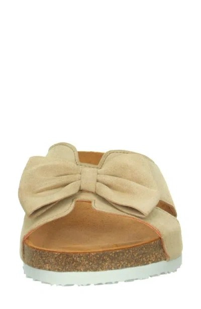 Think ! Crissi Bow Slide Sandal In Multi