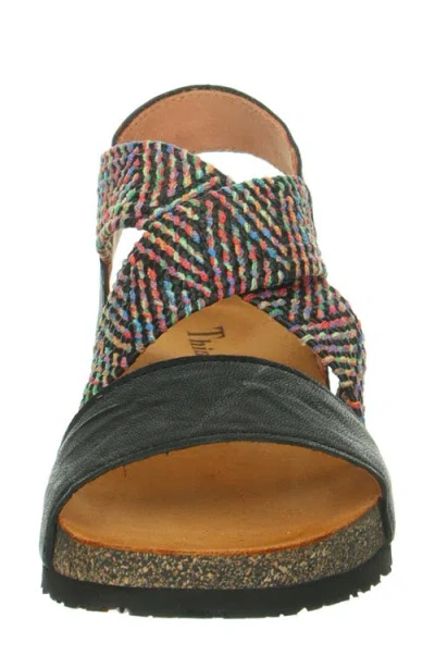 Think ! Koak Strappy Sandal In Multi