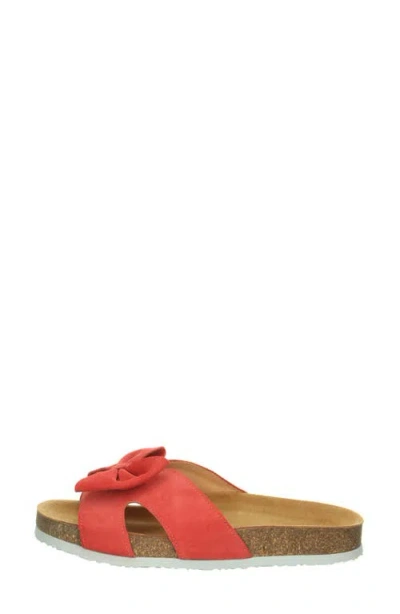Think ! Crissi Bow Slide Sandal In Multi