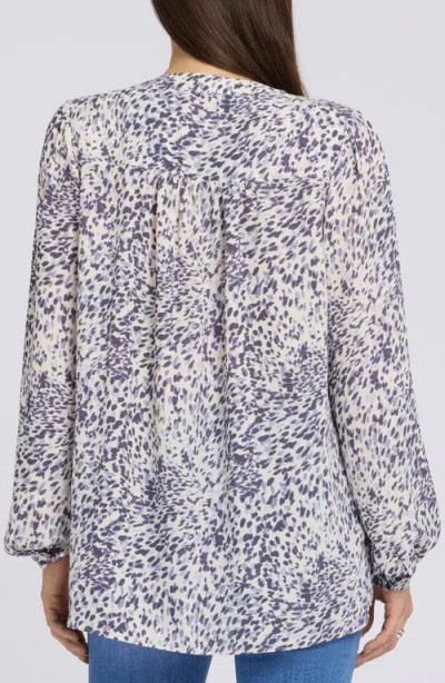 Nydj Trinity Tunic Top In Multi