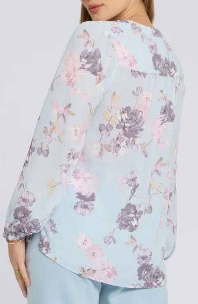 Nydj Trinity Tunic Top In Multi