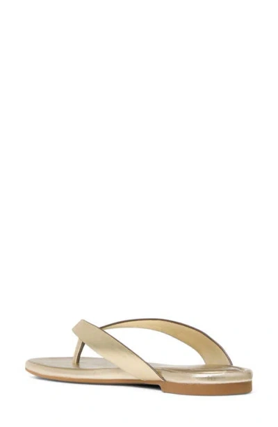 Kate Spade New York Sandie Flip Flop In Gold