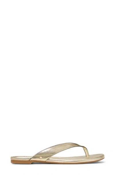Kate Spade New York Sandie Flip Flop In Gold