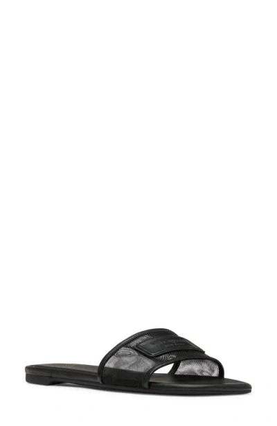 Kate Spade New York Breezy Mesh Slide Sandal In Black