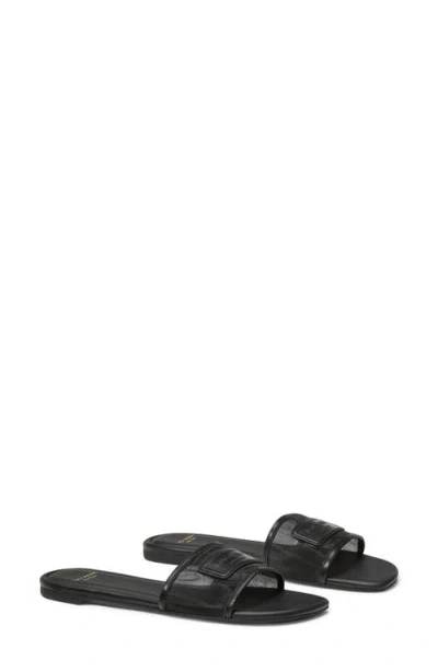 Kate Spade New York Breezy Mesh Slide Sandal In Black