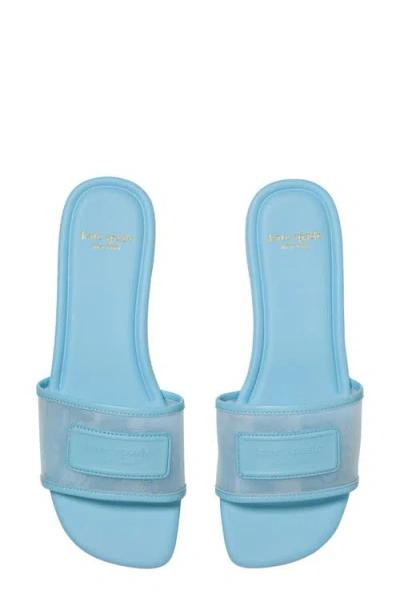 Kate Spade New York Breezy Mesh Slide Sandal In Blue