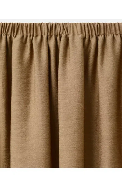 Mango Gathered A-line Midi Skirt In Multi