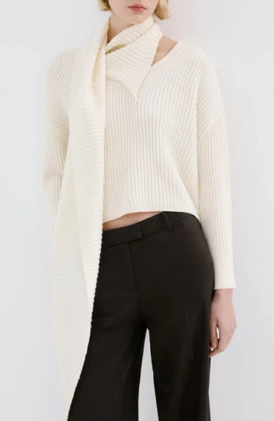 Mango Wide Leg Pants In Brown