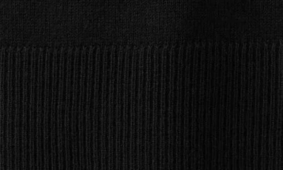 Mango Turtleneck Knit Sweater Black