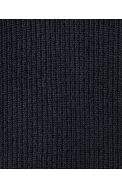 Mango Shoulder Button Mock Neck Sweater In Multi