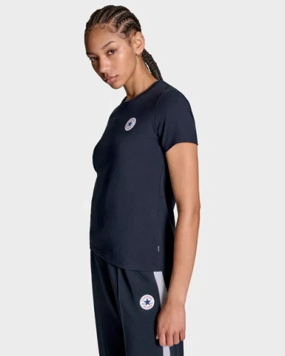 Converse Chuck Taylor Patch T-shirt In Blue