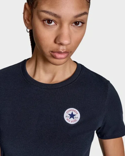 Converse Chuck Taylor Patch T-shirt In Blue