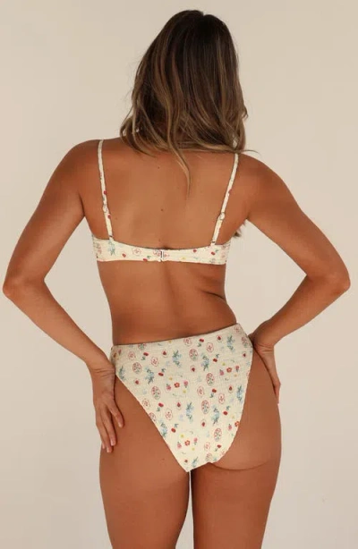 Dippin Daisys Chica Underwire Bikini Top In Multi