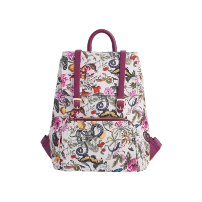 Fable England Floral Engravings Small Backpack In Pattern