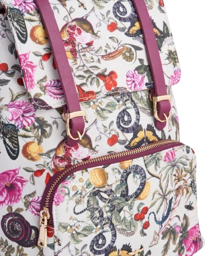 Fable England Floral Engravings Small Backpack In Pattern