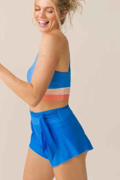 Nani Make It A Romper Short In Blue