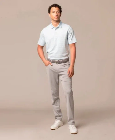 Ashworth Golf 2bar Stripe Polo In Blue